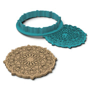 Mandala 06 - Kurabiye Kalıbı Damga ve Kesici Set