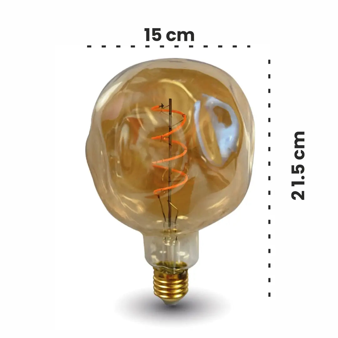 Dekoratif Led Ampül 008 - Amber - 4W 150Lm