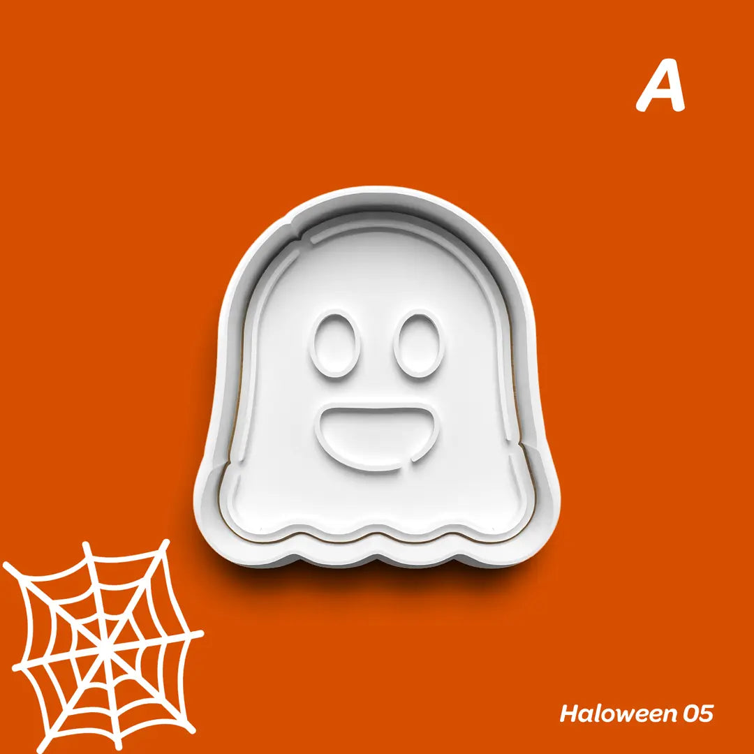 Halloween 05 - Kurabiye Kalıbı Damga ve Kesici Set
