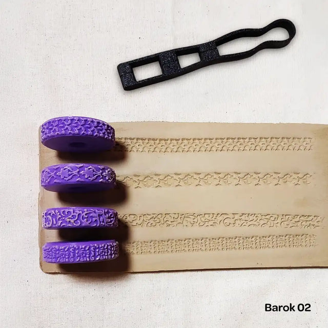 Barok 02 - Bordür Desen Rulosu
