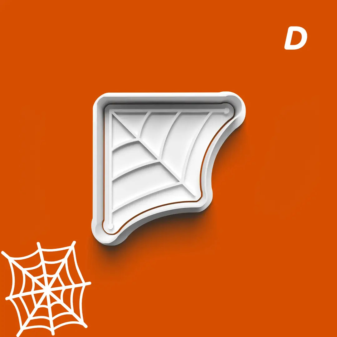 Halloween 03 - Kurabiye Kalıbı Damga ve Kesici Set