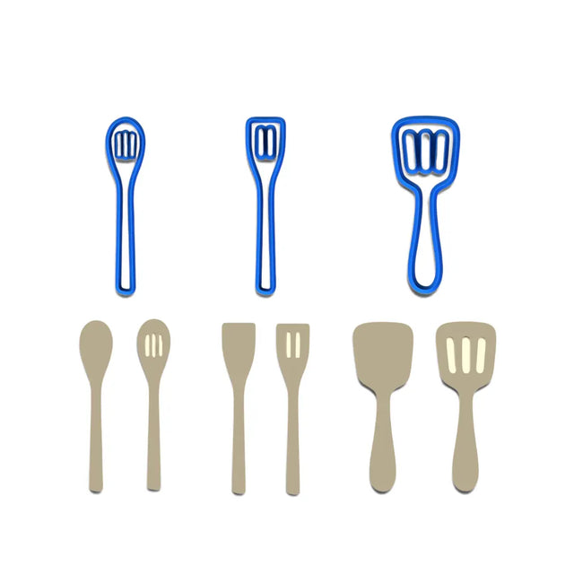 Spatula ve Kaşıklık Kalıp Seti 002