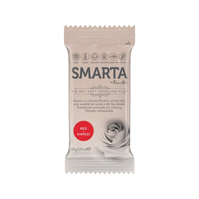 Smarta™ Modelleme Hamuru 100gr - Kırmızı