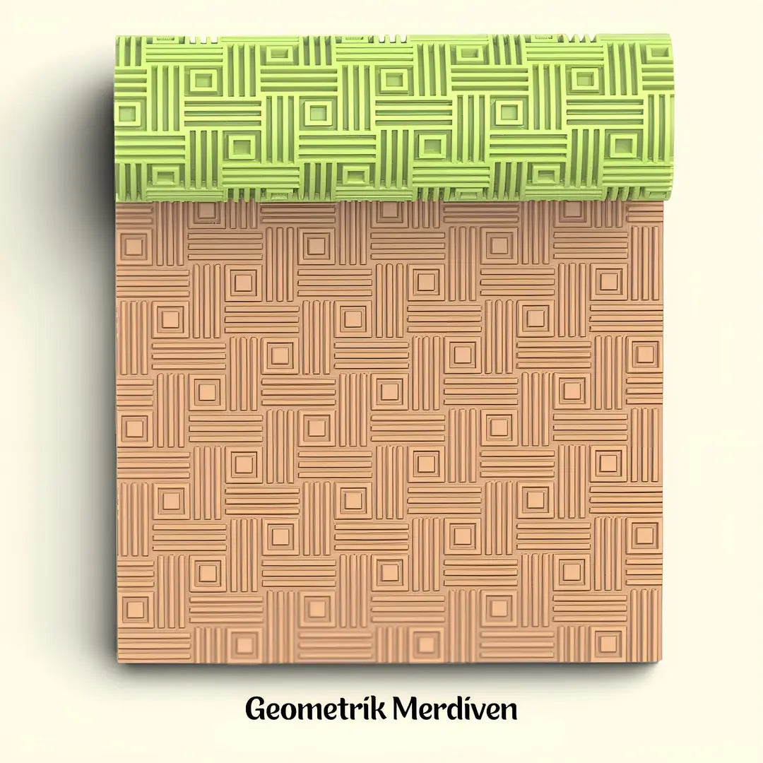 Geometrik Merdiven - Doku Rulosu