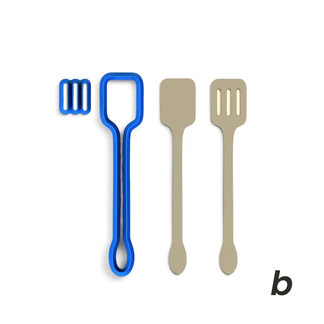 Spatula ve Kaşıklık Kalıp Seti 007