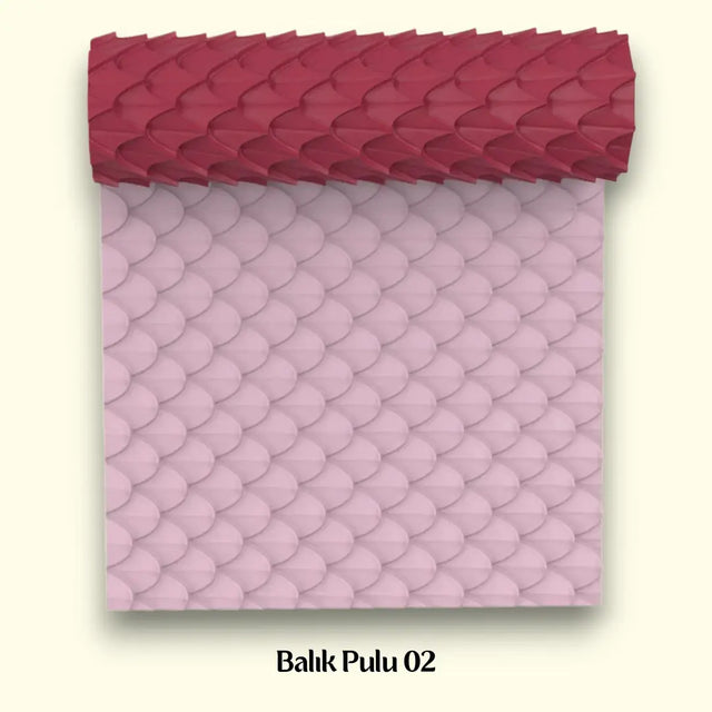 Balık Pulu 02 - Doku Rulosu