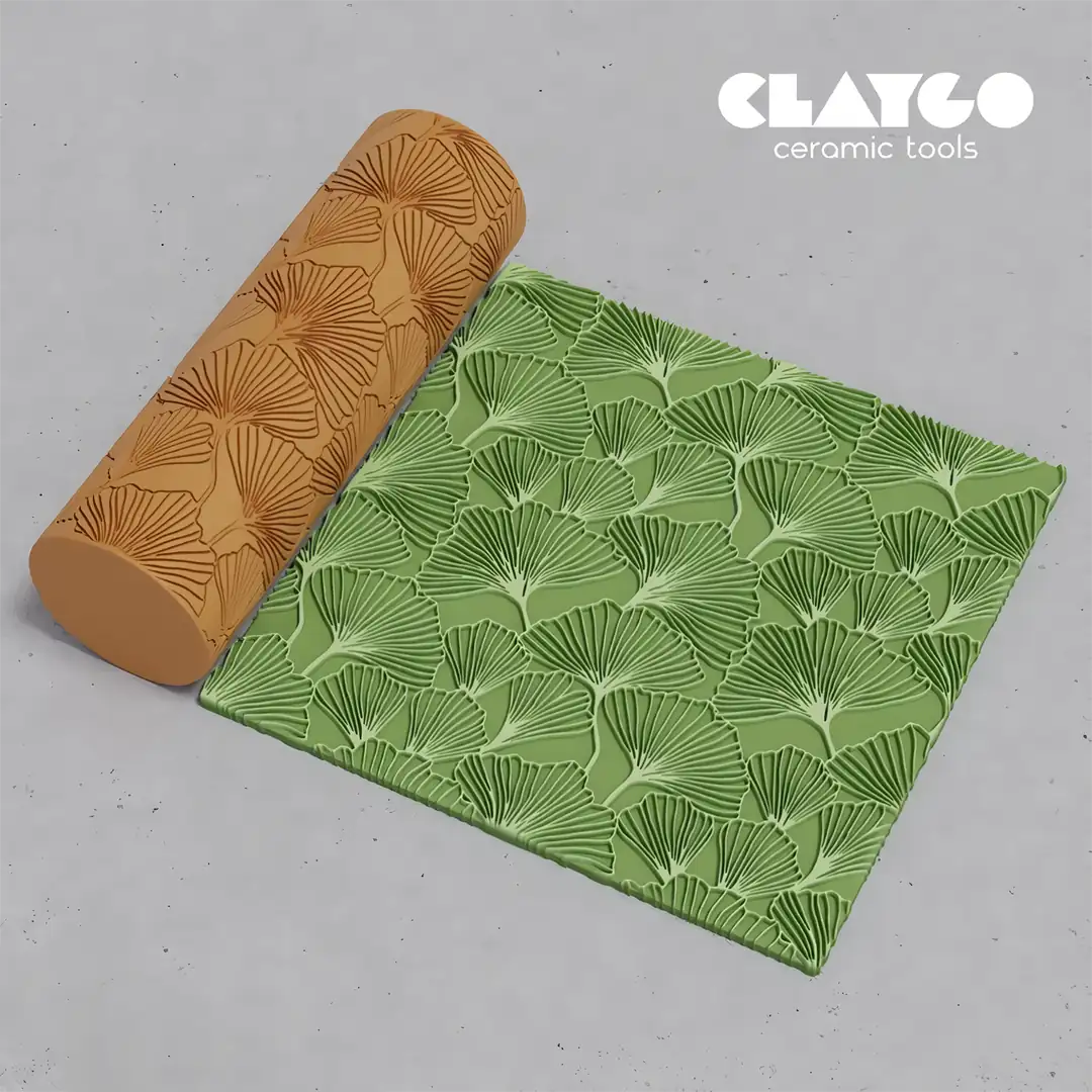 Ginkgo Yaprakları - Doku Rulosu