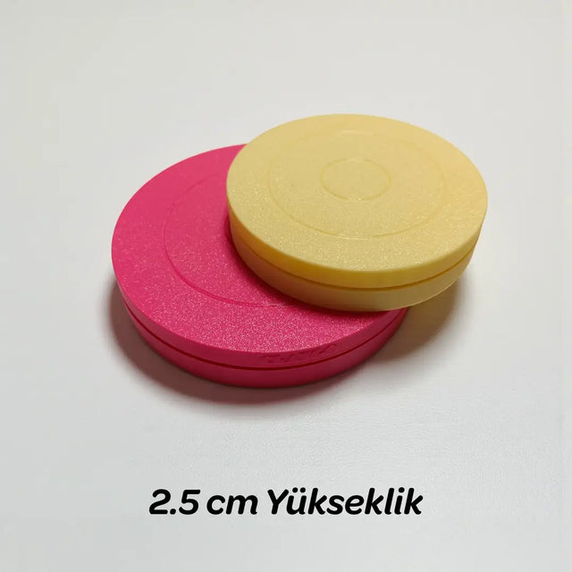Eşit Çaplı 2.5 cm Yüksek Turnet - Ekonomik