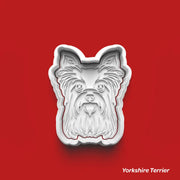 Yorkshire Terrier - Köpek Cinsleri Serisi Kurabiye Kalıbı Damga ve Kesici Set