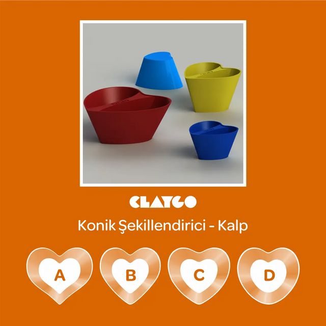 Konik Şekillendirici - Kalp