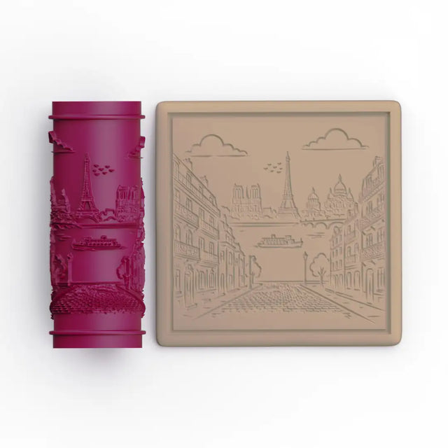 Paris Sokakları - Doku Rulosu
