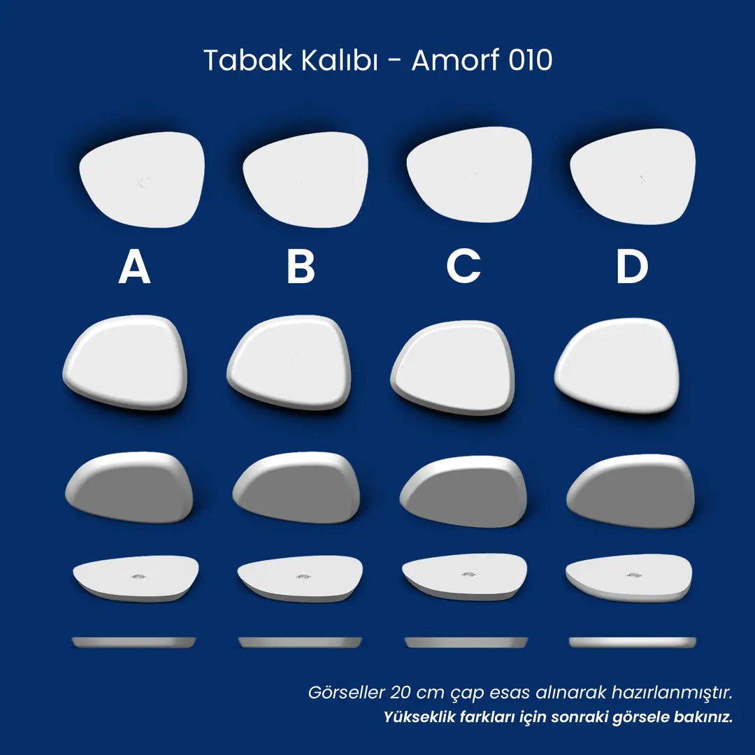 Tabak Kalıbı - Amorf 010